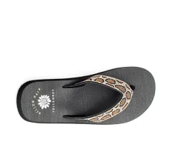 Women's Yellow Box Naseeba Flip-Flops