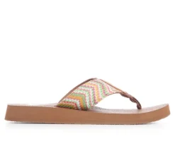 Women's Yellow Box Nasima Flip-Flops