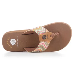 Women's Yellow Box Nasima Flip-Flops