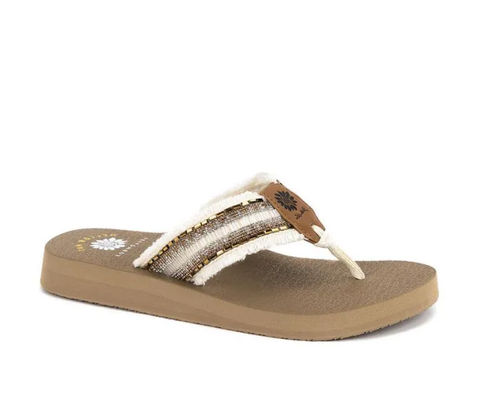 Women's Yellow Box Nassau Flip-Flops