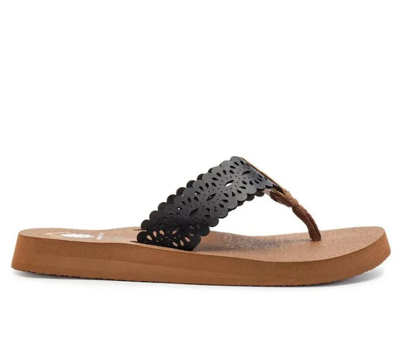 Women's Yellow Box Navard Flip-Flops