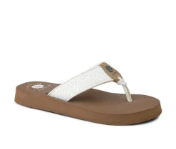 Women's Yellow Box Nelin Flip-Flops