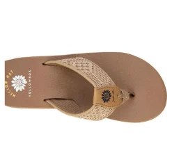 Women's Yellow Box Nelin Flip-Flops