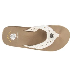 Women's Yellow Box Niles Flip-Flops