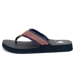 Women's Yellow Box Nolan Flip-Flops