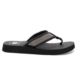 Women's Yellow Box Nolan Flip-Flops
