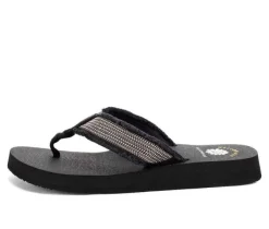 Women's Yellow Box Nolan Flip-Flops