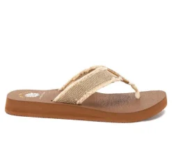 Women's Yellow Box Nolan Flip-Flops