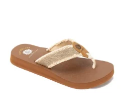 Women's Yellow Box Nolan Flip-Flops