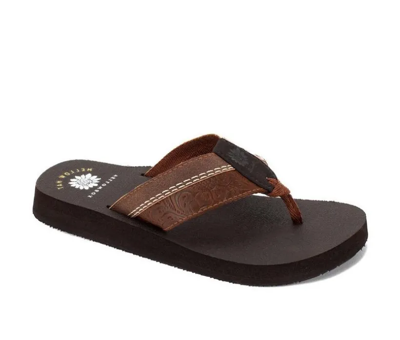 Women's Yellow Box Nolina Flip-Flops