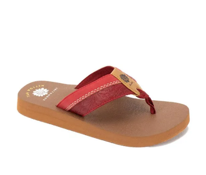 Women's Yellow Box Nolina Flip-Flops