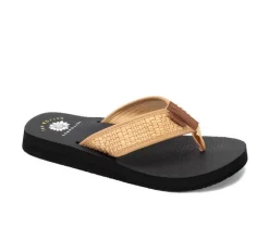Women's Yellow Box Norit Flip-Flops