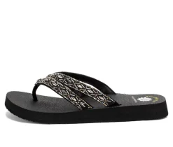 Women's Yellow Box Norma Flip-Flops