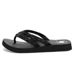 Women's Yellow Box Norma Flip-Flops