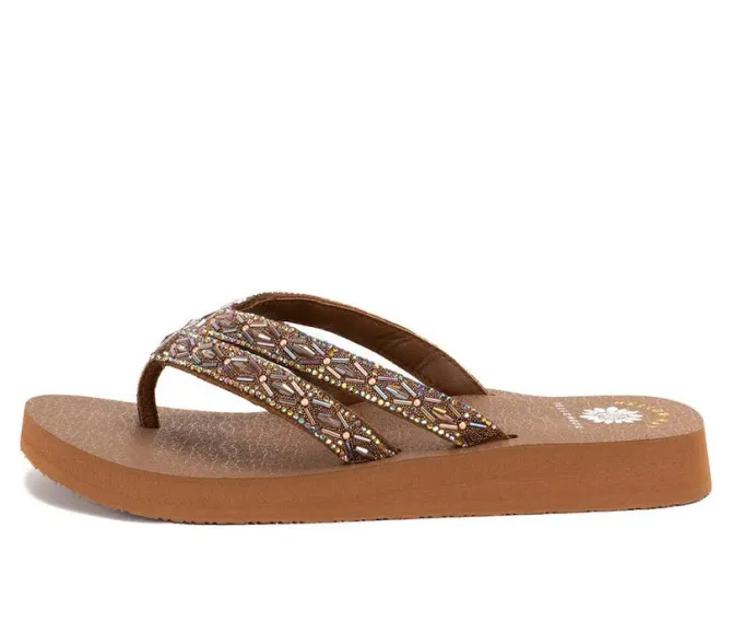 Women's Yellow Box Norma Flip-Flops