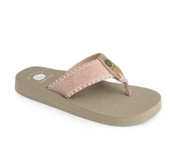 Women's Yellow Box Norrie Flip-Flops