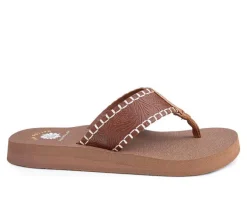 Women's Yellow Box Norrie Flip-Flops