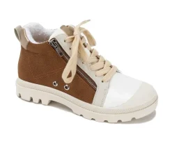 Women's Yellow Box Parrott High Top Fashion Sneakers