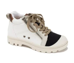 Women's Yellow Box Parrott High Top Fashion Sneakers