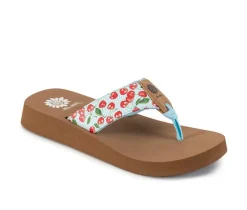 Women's Yellow Box Rosamel Flip-Flops