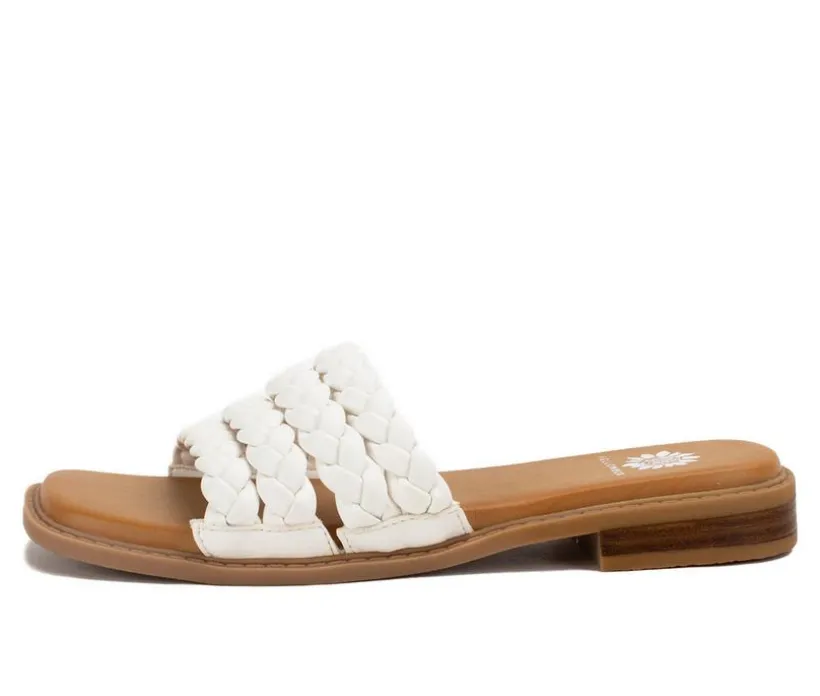 Women's Yellow Box Santai Sandals