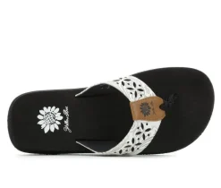 Women's Yellow Box Sharen Flip-Flops