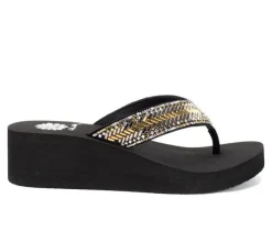 Women's Yellow Box Silvyn Flip-Flops