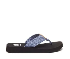 Women's Yellow Box Soleil Flip-Flops