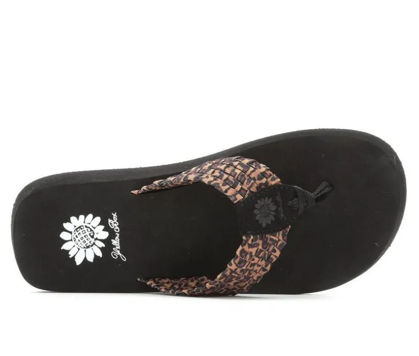 Women's Yellow Box Soleil Flip-Flops