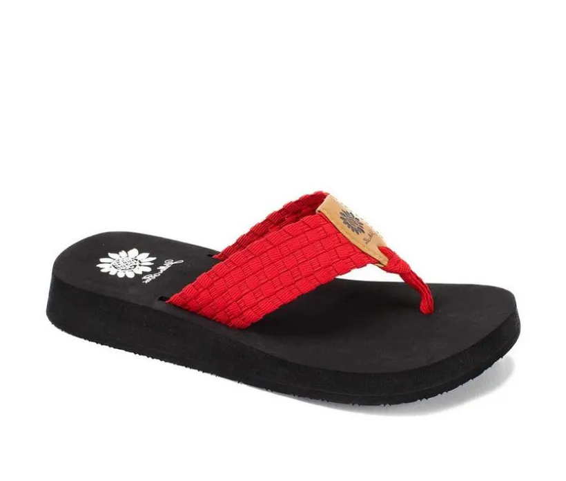 Women's Yellow Box Soleil Flip-Flops