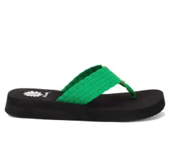 Women's Yellow Box Soleil Flip-Flops