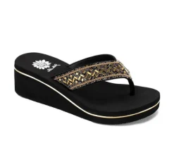 Women's Yellow Box Srida Flip-Flops
