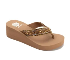 Women's Yellow Box Steffie Flip-Flops
