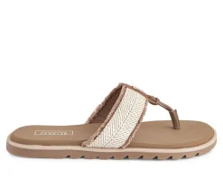 Women's Yellow Box Stencil Sandals