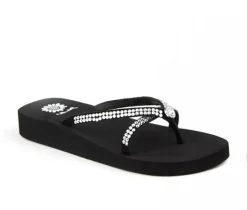 Women's Yellow Box Stormy Flip-Flops