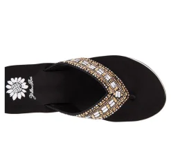 Women's Yellow Box Sunvale Wedge Flip-Flops