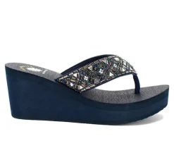 Women's Yellow Box Whittier Flip-Flops
