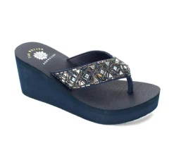 Women's Yellow Box Whittier Flip-Flops