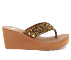 Women's Yellow Box Whittier Flip-Flops