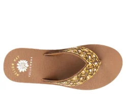 Women's Yellow Box Whittier Flip-Flops