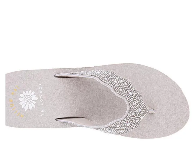 Women's Yellow Box Winny Flip-Flops