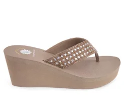 Women's Yellow Box Wyle Flip-Flops